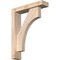 Ekena Millwork Westlake Block Smooth Bracket w/ Offset Brace, Douglas Fir, 3 1/2"W x 14"D x 18"H BKT0402X14X18WTL05SDF - alternate 1